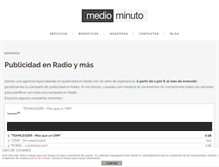 Tablet Screenshot of mediominuto.com